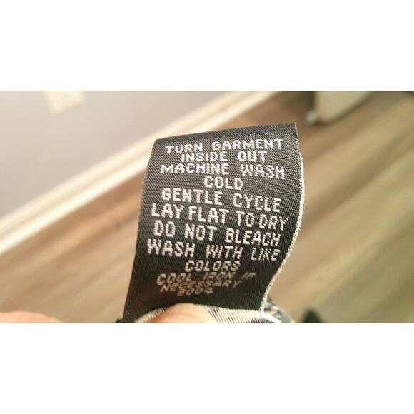 Rafaella Woman 1X Short Sleeve Blouse Rouched Round Neck Black & White Paisley - Picture 7 of 7